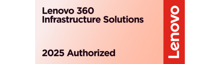 Lenovo 360 Authorized Infrastructure Solutions Partner Badge 2025